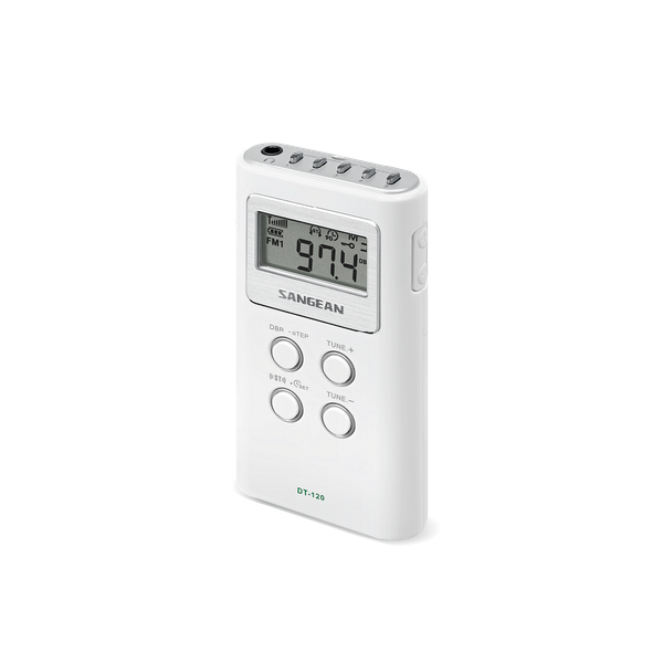 Sangean DT-120 Ultra-Compact AM/FM Stereo Pocket Radio